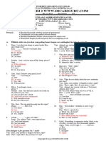 2soal PAS Bahasa Inggris Kelas 8 Semester 1