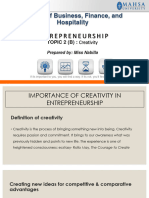 CHAPTER 2b Creativity and Techniques