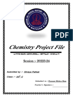 Chemistry Project File