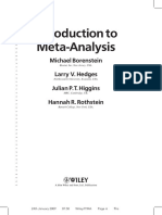 Introductionto Meta Analysis