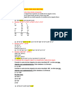 Ejercicios de Autoestudio Unidad 10 Matematica