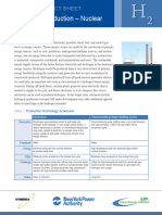 Hydrogen Production With Nuclear