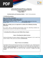 Activity Guide and Evaluation Rubric - Unit 2 - Task 4 - Oral Production