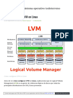 Todolinux Cloud Como Configurar LVM en Linux