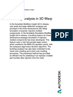 Buckling Analysis in 3D Warp Validation Report