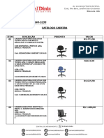 Catálogo - Cadeiras