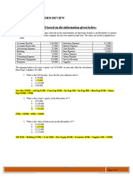 MODULE 6 Mid-Term Exam Review Exercises ANSWER KEY