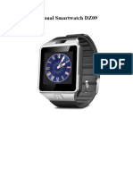 Manual Smartwatch dz09