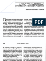 A Nova Velha História - O Retorno Da História Política