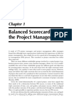 Balanced Scorecard and Project Manager