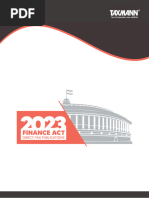 Taxmannsfinanceact 2023 Incometaxpublicationcomp