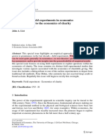 John A. List - Introduction To Field Experiments in Economics With (2008) Edtd