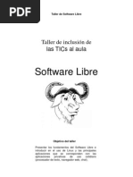 Taller Software Libre y Linux