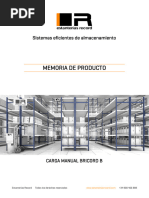 Memoria Comercial Carga Manual Bricord B Estanterias Record Es