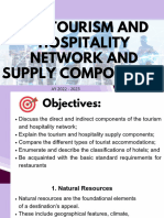 The Tourism and Hospitality Network and Supply Components