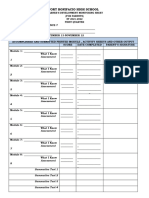 Learners Development Monitoring Sheet