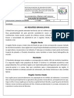 Avaliação de Geografia - 5 Ano