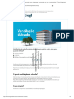 Ventilação de Subsolo - Como Dimensionar, Quanto Custa, Por Que e Quando Utilizar - Thórus Engenharia