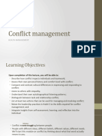 Conflict Management