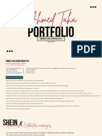 Ahmed Taha - Marketing Specialist Portfolio May 2023