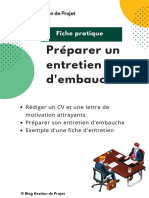 Fiche - Préparer Son Entretien D'embauche