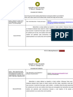 The Relationship Between Malnutrition and Academic Performance of School Aged Children of Alangilan Central Elementary School