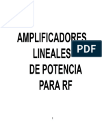 Amplificadores Lineales de Potencia para RF