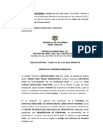 2021-00066-00 Auto Niega Mandamiento Ley 1708 de 2014