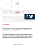 Biochimie Structurale