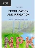 Fertilization and Irrigation Theory and Best Practices. Table of Contents