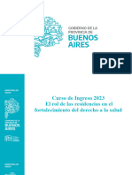 2do Encuentro Curso de Ingreso A Residencias 2023