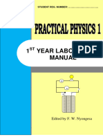 1st Year Laboratory Manual