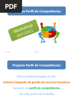 Workshop Projecto Competências