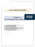 CHAPITRE 1 - Les Fondements Du Contrôle de Gestion