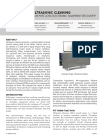 Arepa Whitepaper Ultrasonic Cleaning