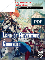 Sword World 2.5 - Start Guide Granzale