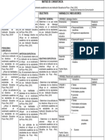 Ejemplo Matriz de Consistencia