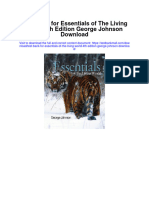 Test Bank For Essentials of The Living World 4th Edition George Johnson Download