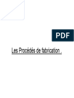 Les Procedes de Fabrication