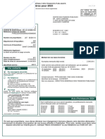 Avis de Taxes Foncieres 2023