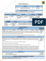 Sesion de Aprendizaje 7 - DPCC 1° - #3