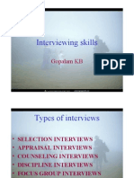 Interviewing Skills