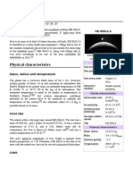 Physical Characteristics: Mass, Radius and Temperature