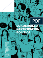 DERECHOS IV (Participación Política) - Ministerio de Mujeres, Políticas de Género y Diversidad Sexual