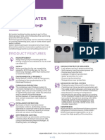 POOL EQUIPMENT CATALOGUE Side Discharge - V.HEAT PUMP