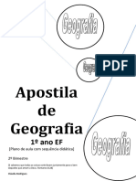 Apostila Geografia 1 Ano 2 Bimestre EM