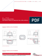 Pompe A Chaleur Air Eau Informations Relatives Au Emplacement Des Unites Exterieurs