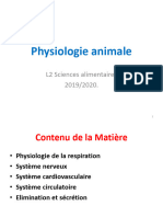 Physiologie Animale Nemar