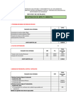 Programa Mitigacion de Impacto Ambiental