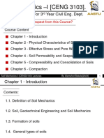 Soil Mechanics - I CH-1 (Lecture Note by Alemshet B.)